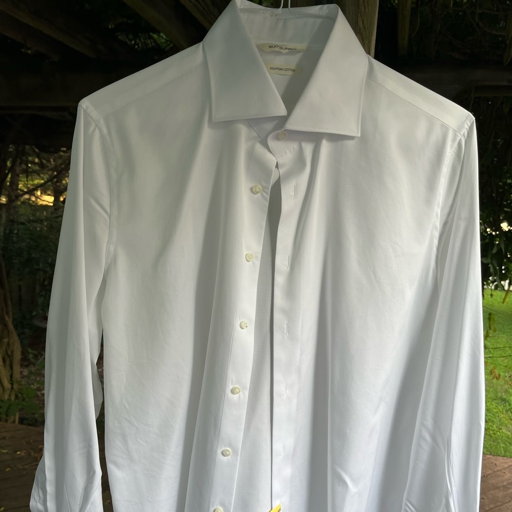 Suitsupply Crisp White Dress Shirt